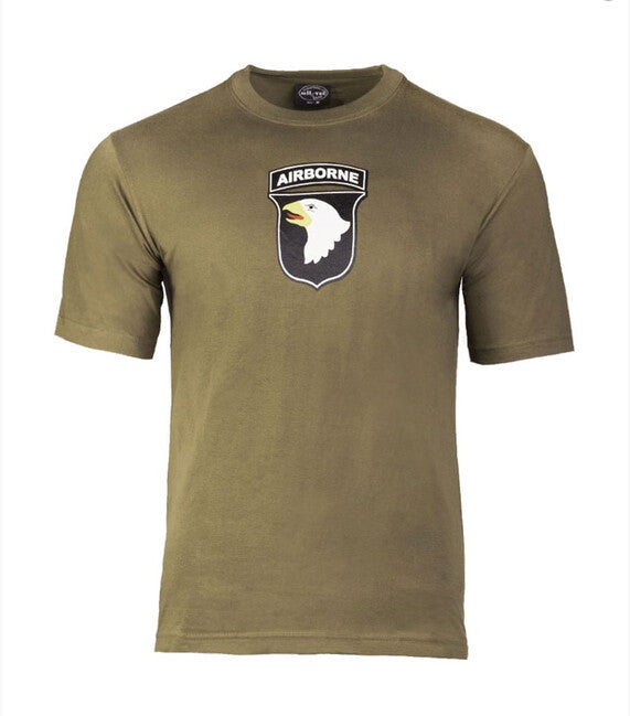 Mil-Tec airborne тениска, маслинена