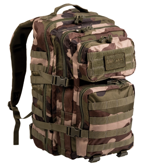 Mil-Tec US щурмова Large раница 36L, CCE камуфлаж
