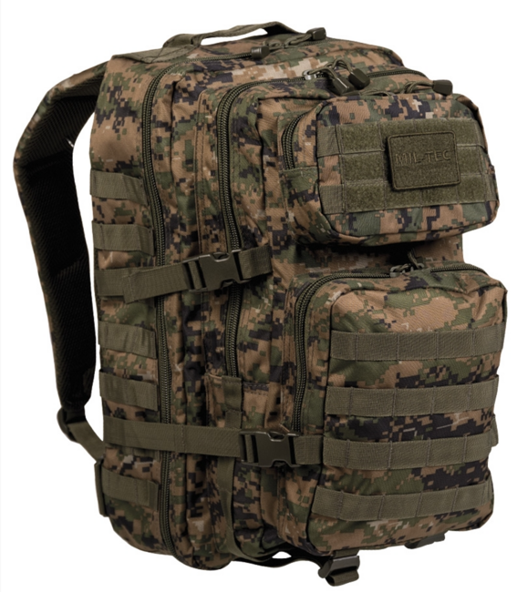 Mil-Tec американски тактически раница дигитална горска, 36L, Large