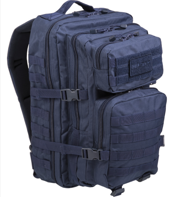 Mil-Tec US щурмов раница Large, тъмносин, 36L