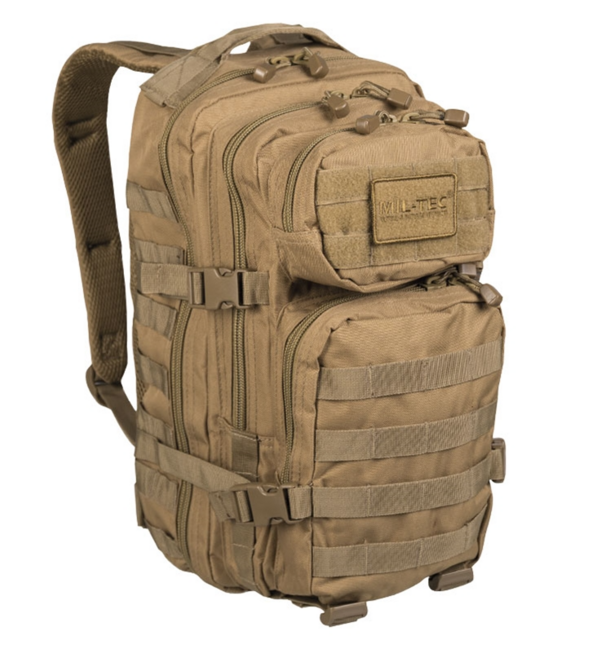Mil-Tec US щурмова Small раница койотово кафяв, 20L