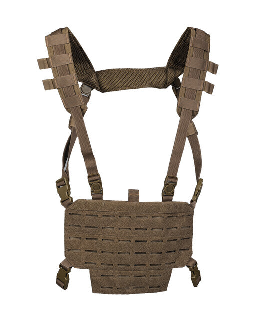 Mil-Tec CHEST RIG тактически елек лек с LASER панел, тъмен койот
