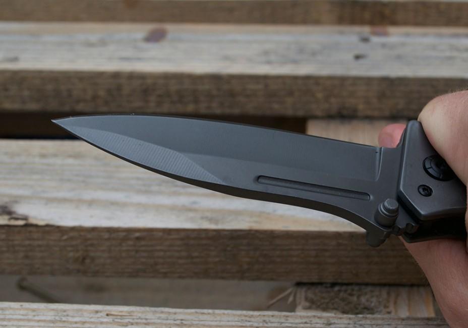Mil-Tec DA35 сгъваем нож Micarta 22см, черен