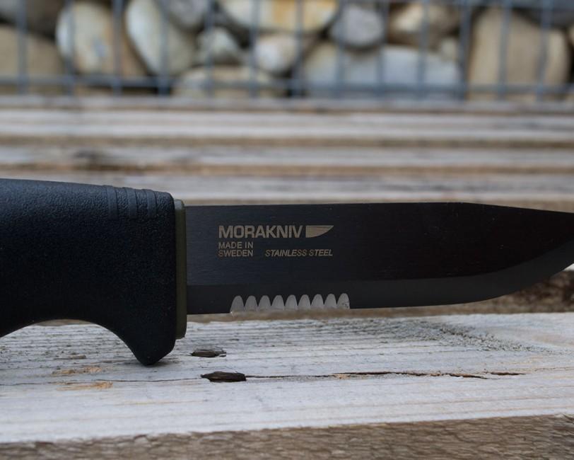 Mora на Sweden Bushcraft SRT нож, черен