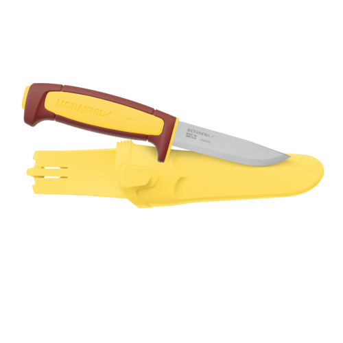 Morakniv Basic 511 нож открит Ограничено издание 2023 (C), жълт/червен