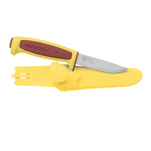 Morakniv Basic 546 нож за активности Ограничено издание 2023 (S), червен/жълт
