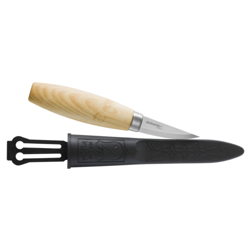 Morakniv 120 (C) дърворезен нож Natural, дървен