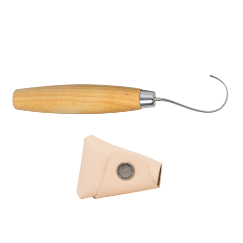 Morakniv 164 резбарски нож за десняци, дървен