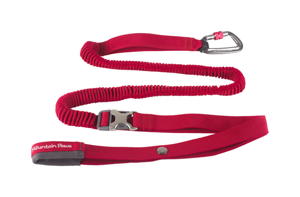 Mountain Paws Shock Absorber еластично водило, червено