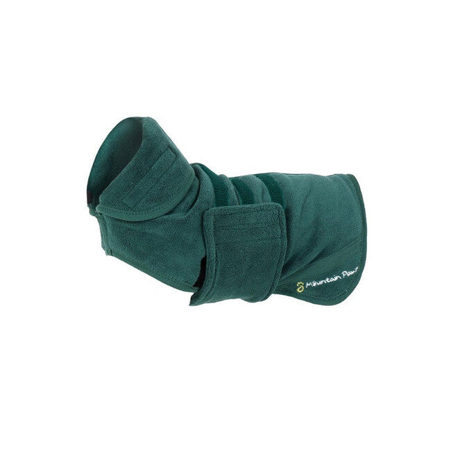 Mountain Paws Dog Robes халат за кучета средни, зелен