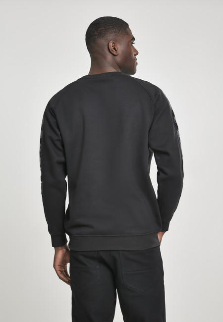 Urban Classics NASA Wormlogo Rocket суитшърт мъжки, черен