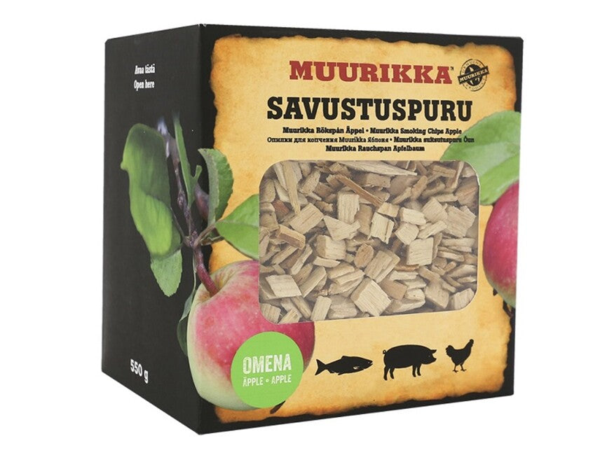 Мурикка пушени щепки за ябълка, 550g