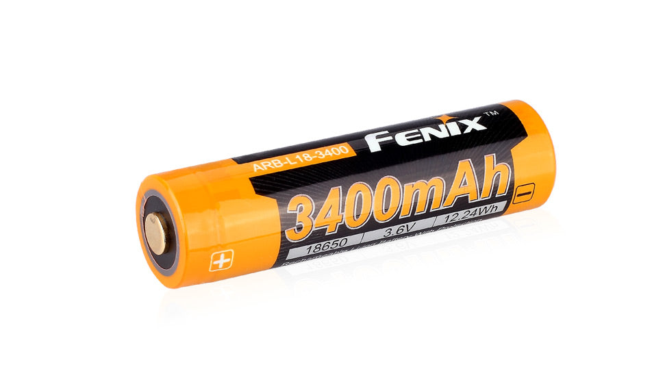 Fenix литиева батерия за зареждане 18650 Li-Ion 3400mAh