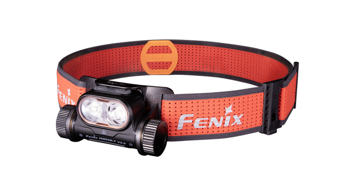 Fenix HM65R-T V2.0 акумулаторен фенер за глава, червен