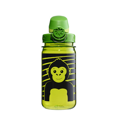 Nalgene Grip-n-Gulp Sustain бутилка за вода за деца, зелен monkey, 0,35 L