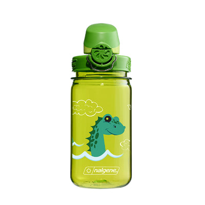 Nalgene Grip-n-Gulp Sustain бутилка за вода детска, зелен nessie, 0,35 L