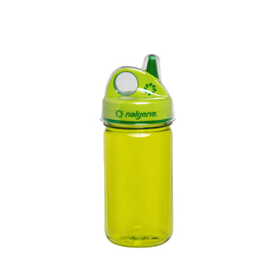 Nalgene Grip-n-Gulp Sustain бутилка за вода детска в зелен цвят, 0,35 л