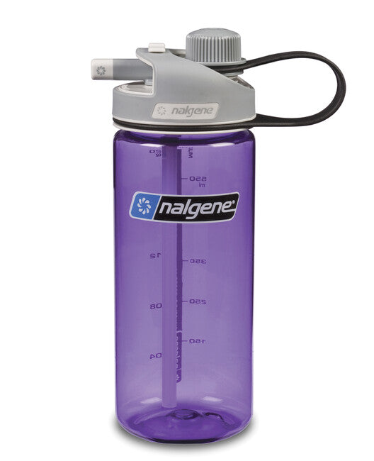 Nalgene Multi Drink Sustain бутилка за питие 0,6 л, лилава