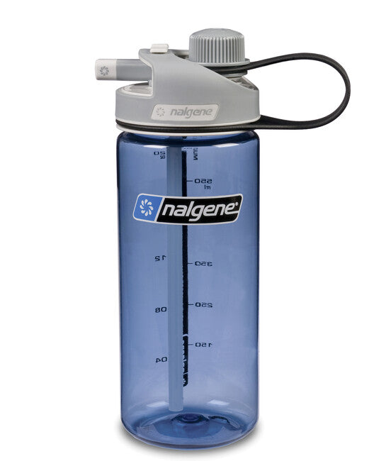 Nalgene Multi Drink Sustain бутилка за пиене 0,6 л, синя