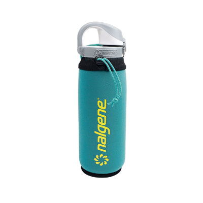 Малък носител за бутилки Nalgene неопрен, тюркоазен