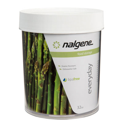 Nalgene контейнер за съхранение 1000 ml, с вътрешен отвор 112 mm, бял