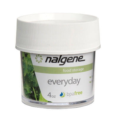 Nalgene Съхранителен контейнер с вътрешен горловник 63 mm 125 ml, бял