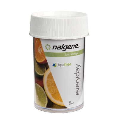 Nalgene складирна кутия 250 ml, с вътрешен диаметър 63 mm, бяла