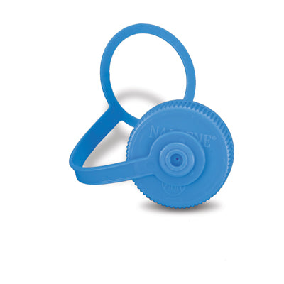 Капак Nalgene WM Loop Top за 0,5 л бутилка диаметър 53/43 mm, син