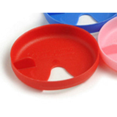 Nalgene Sipper вставка за бутилка 53 mm, червена