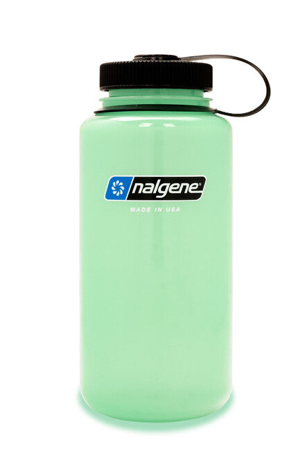 Бутилка за питие Nalgene WM Glow Sustain 1 л, зелена