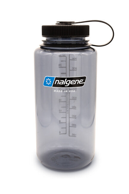 Nalgene WM Sustain бутилка за питие 1 л, сиво-черна