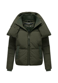 Navahoo Traumelfe 14 women's winter jacket, dark olive
