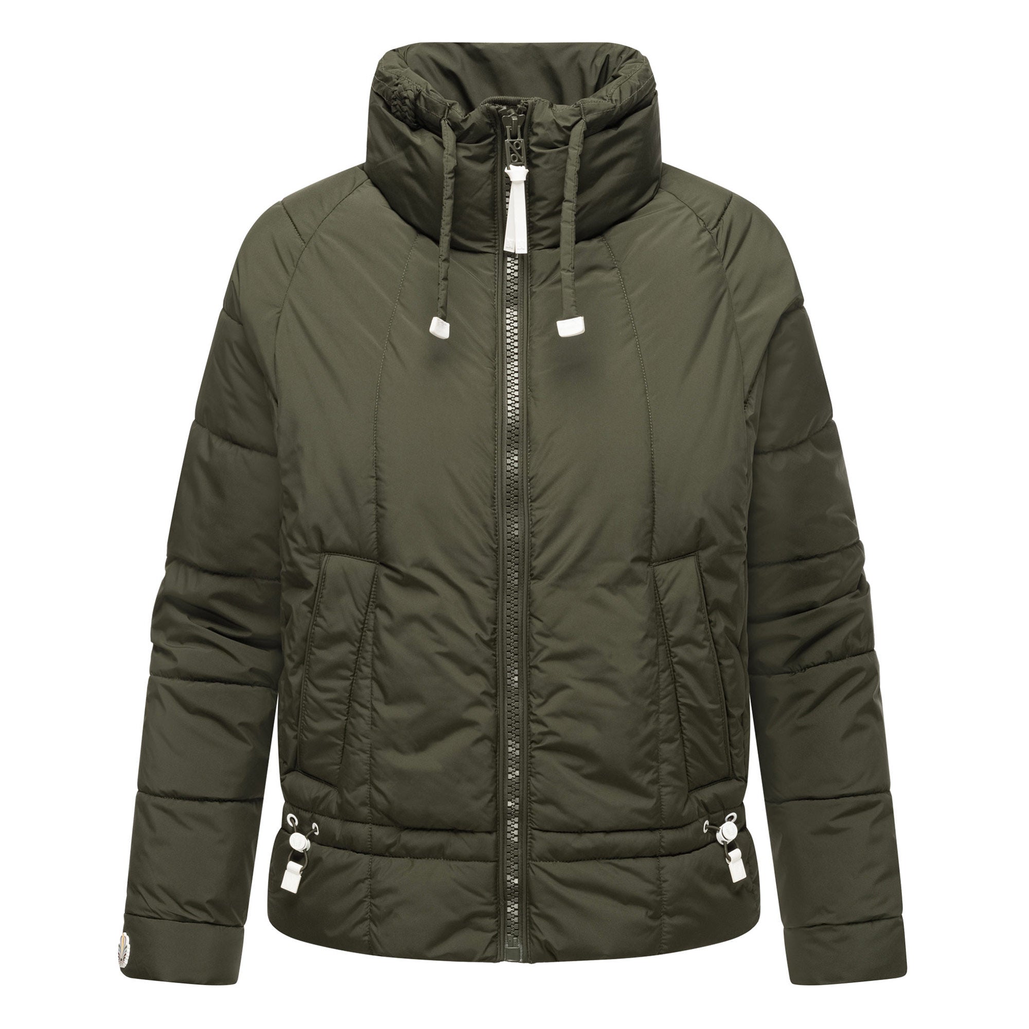 Navahoo Luftzauber 14 dámska prešívaná bunda, dark olive