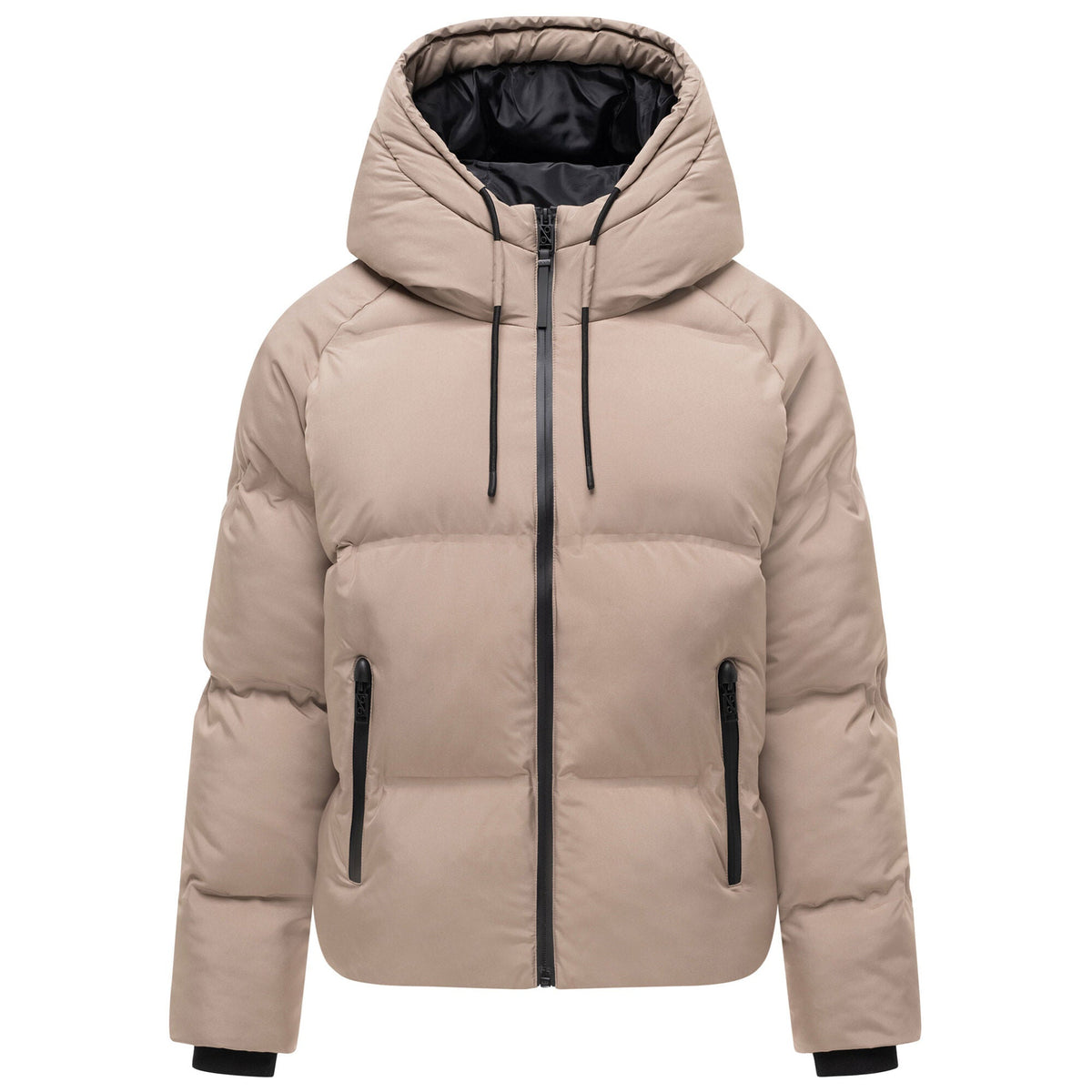 Navahoo Petit-Puffy 14 dámska prešívaná bunda, Taupe grey