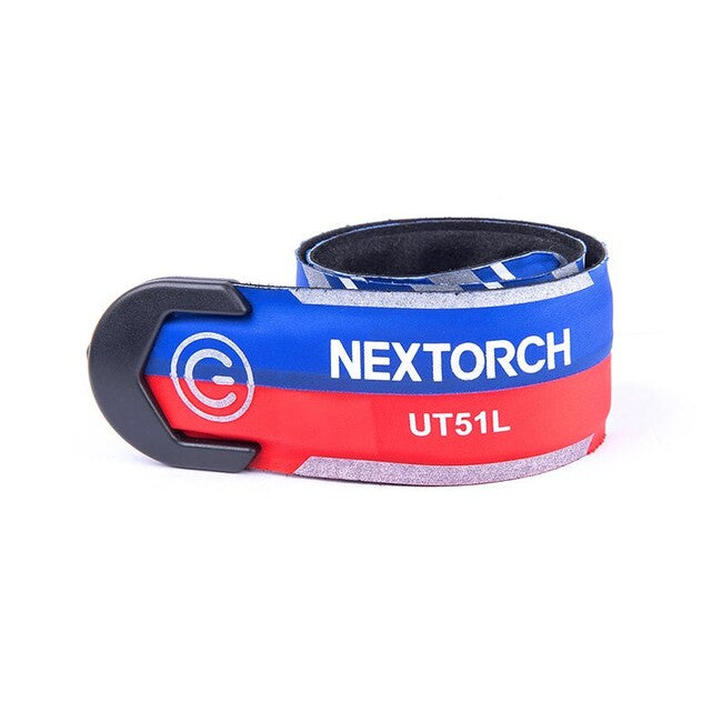 NexTorch® UT51 L мигаща безопасностна лента, червено-синя