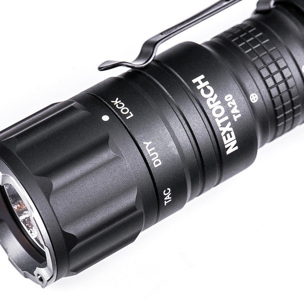 NEX TA20 LED тактически фенер, 1000 lm