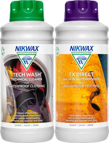 Nikwax Twin Tech Wash / TX.директен Wash-в комплект 2 бр. препарати 1l