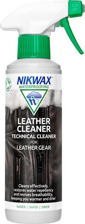 Nikwax Leather Cleaner почистващ препарат за кожа и кожени аксесоари в спрей, 300ml