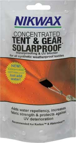Nikwax Tent & Gear Solar Proof Concentrate импрегниращ препарат за палатки и открит оборудване концентриран, 125ml