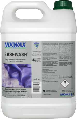 Nikwax BaseWash почистващ препарат за функционална облека 5л