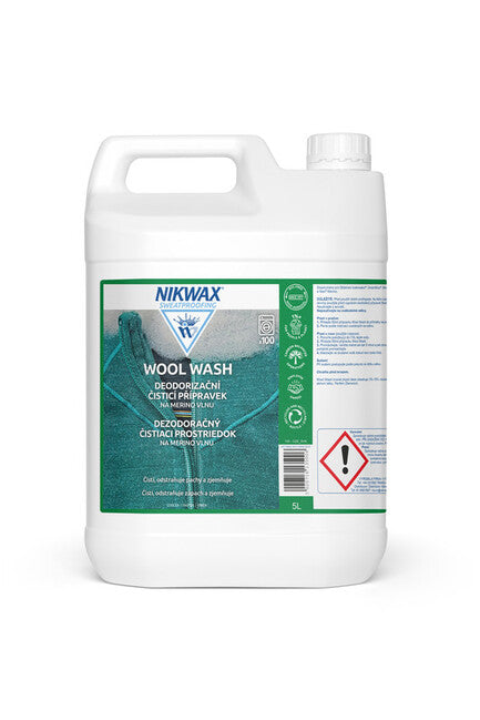 Nikwax Wool Wash препарат за пране на мерино и вълна, 5l