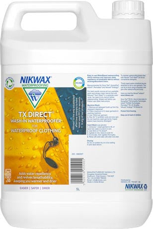 Nikwax TX Direct пране-в препарат за перване на водоотпорни облекла, 5l