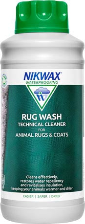 Nikwax Rug Wash специален почистващ препарат за килимчета и одеяла за животни, 1л