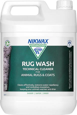 Nikwax Rug Wash специален почистващ препарат за килимчета и одеяла за животни 5l