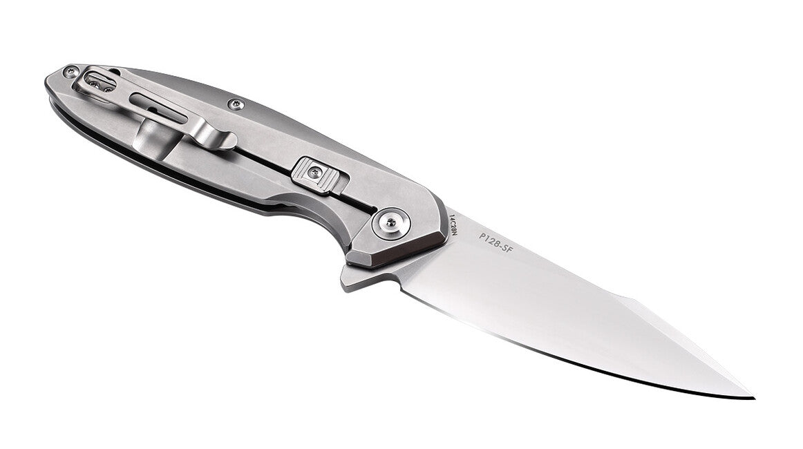 Ruike P128-SF нож, сребърен