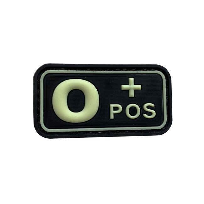 WARAGOD O POS нашивка PVC светеща в тъмното