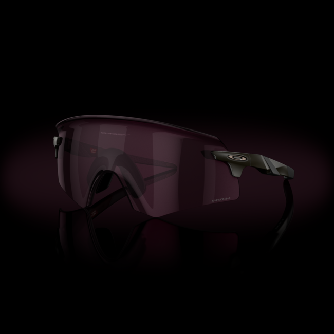 Oakley ENCODER слънчеви очила с рамка Matte Olive и със стъкла Prizm Road Black