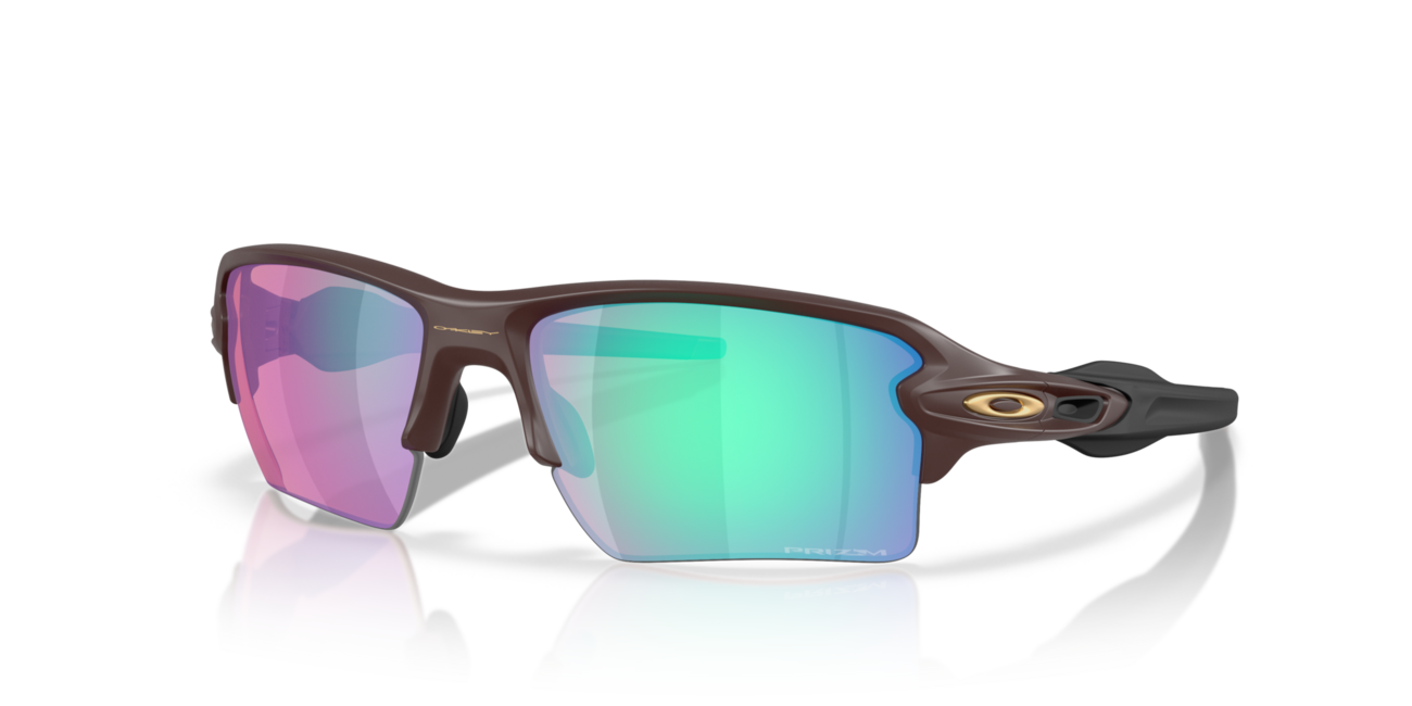 Oakley FLAK 2.0 XL слънчеви очила с рамка Matte Grenache и с лещи Prizm Golf, Metal, 59