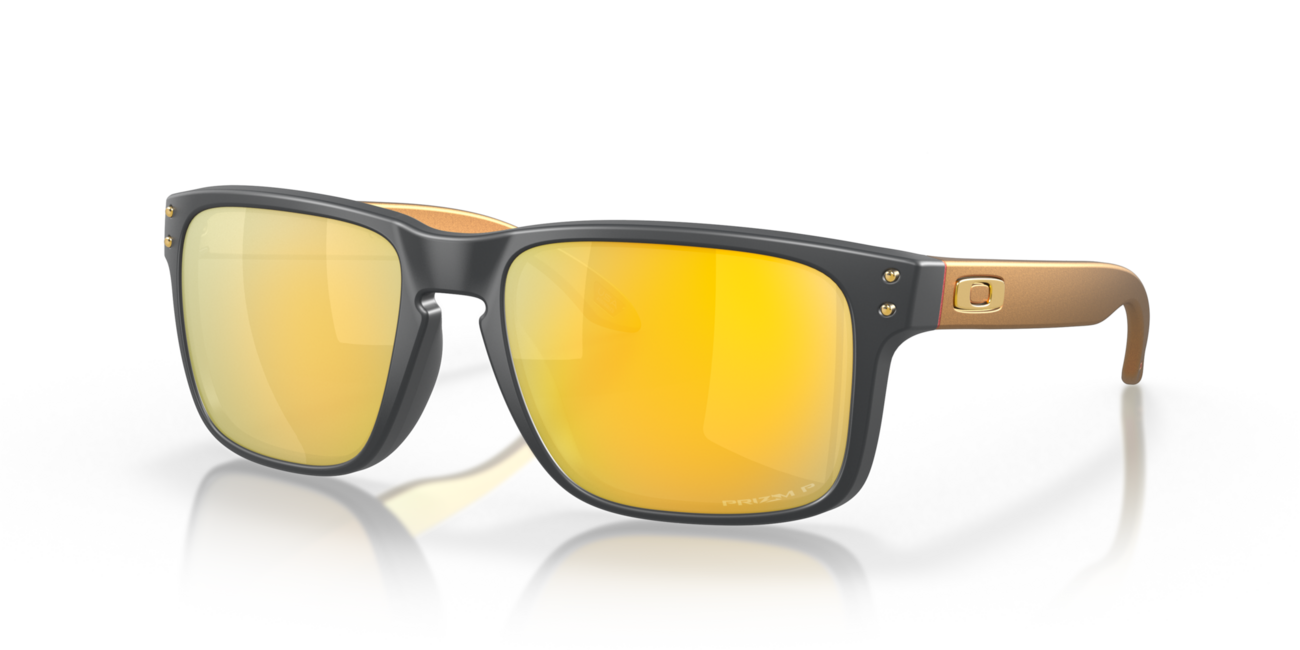 Oakley HOLBROOK слънчеви очила с рамка Matte Carbon и стъкла Prizm 24K Polarized, 57