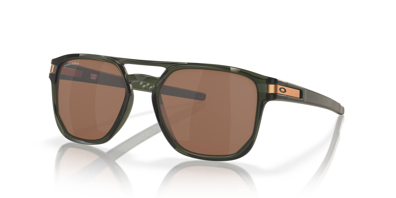 Oakley LATCH BETA слънчеви очила с рамка Olive Ink и със стъкла Prizm Tungsten 54